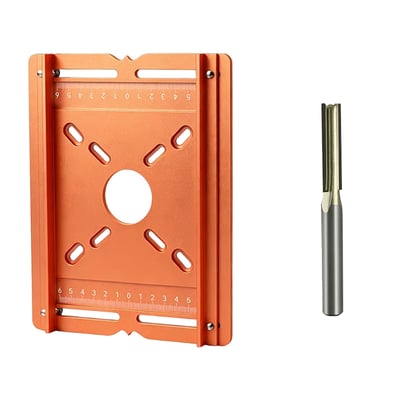 ausbs Precision Wood Router Slotting Guide Bracket